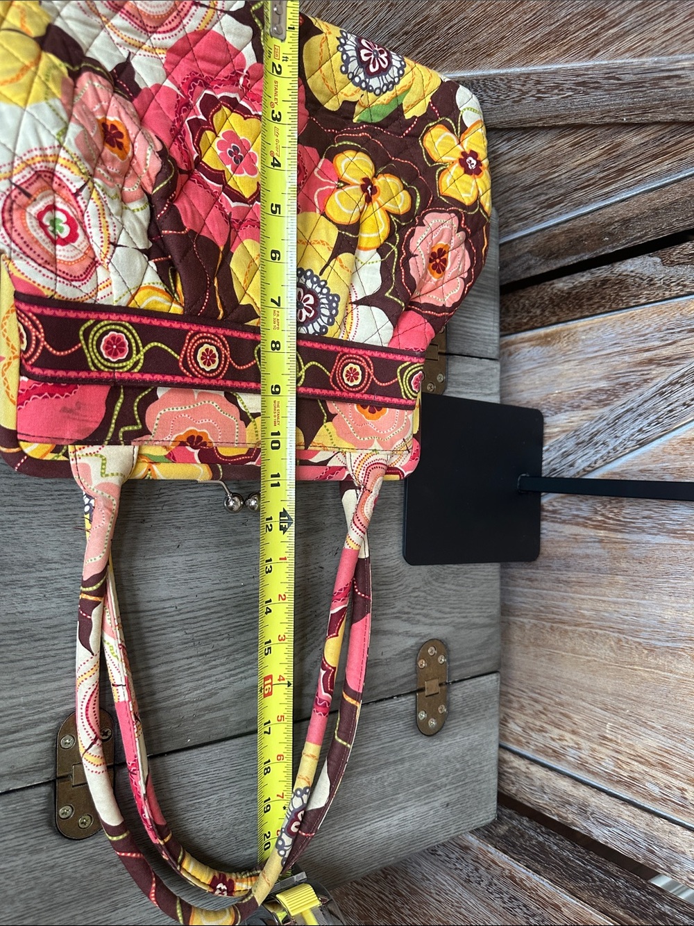 Vera Bradley Alice Buttercup Floral Kiss Lock Bag, 3 Wallets & Eyeglass Case - Picture 11 of 14